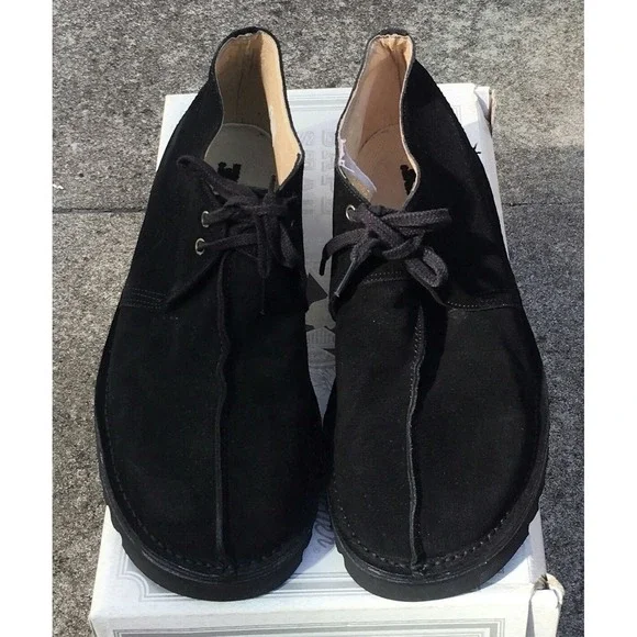 A Bathing Ape Low Top Chukka Wallabee Clark Boots A Bathing Ape x CLARKS Leather  main image 2